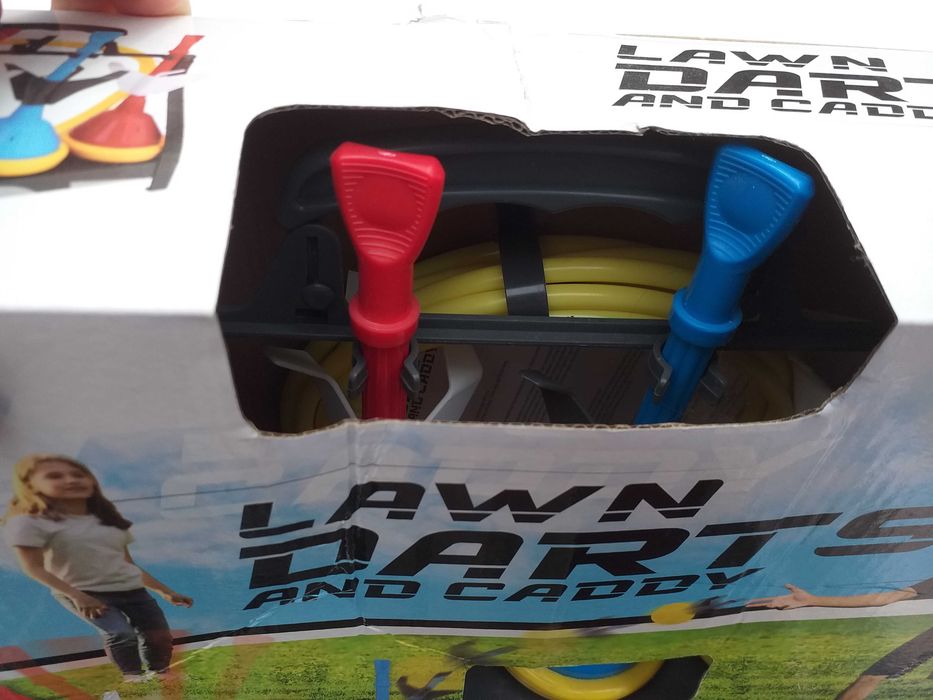 Rzutki ogrodowe - Lawn Darts and Caddy