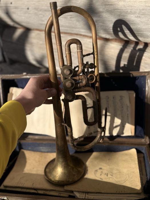 Продам трубу музыкальный инструмент