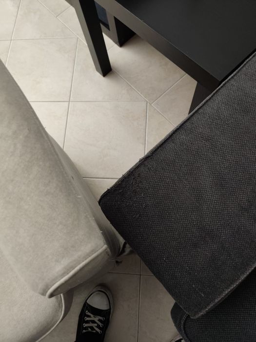 Sofá  3 lugares ikea cinza