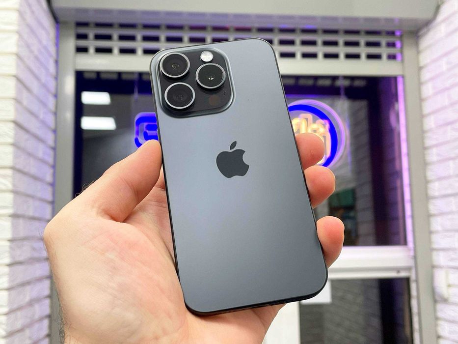 Apple Iphone 15 PRO 128GB Black Titanium EU Гарантія 3 міс
