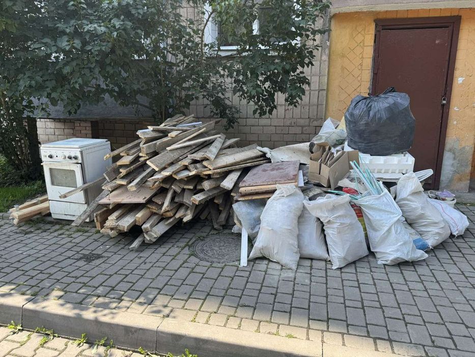 Вивіз будівельного сміття вивіз меблів/техніки/мотлоху/утилізація