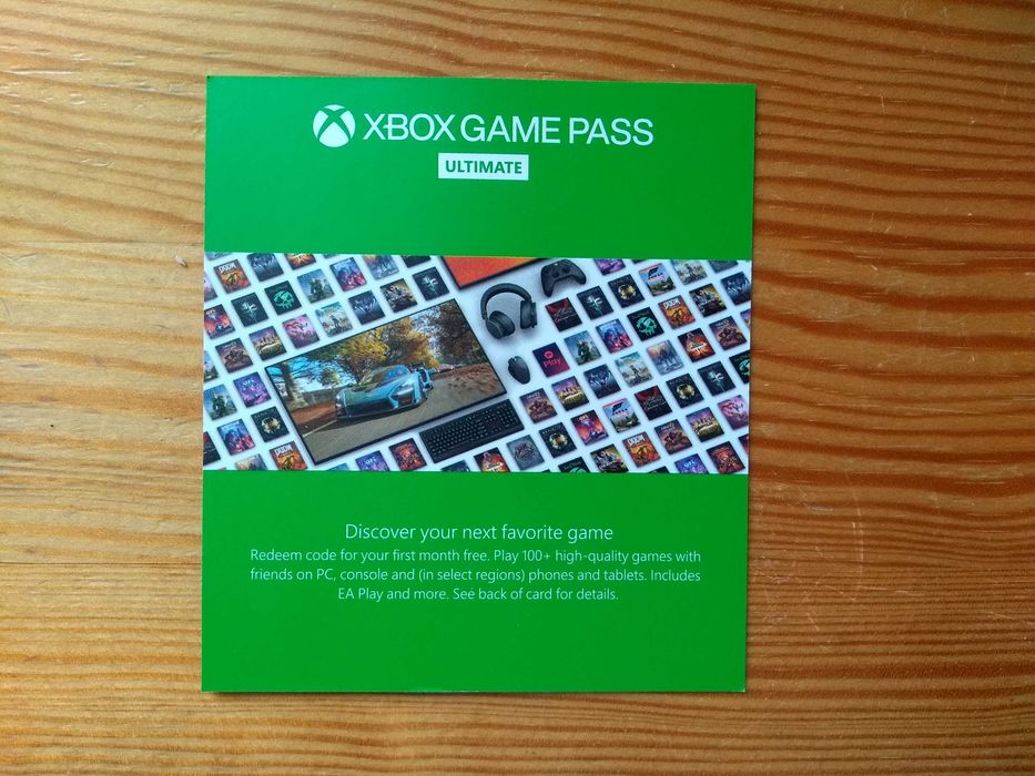 Xbox Game Pass Ultimate (1 miesiąc)