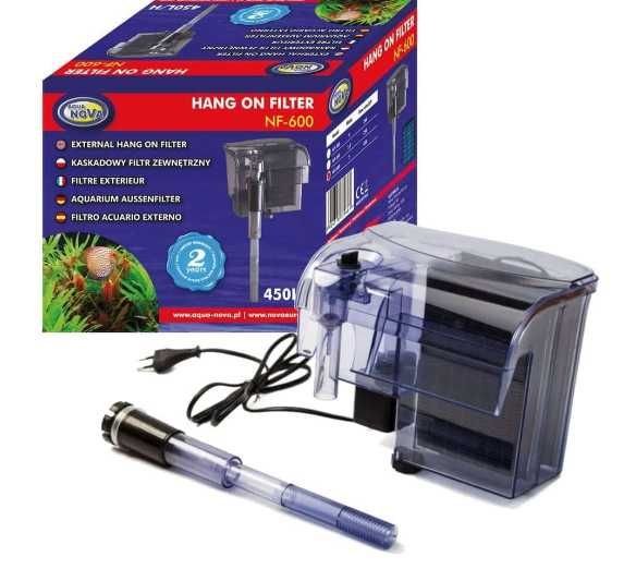 GB Filtr kaskadowy - Aqua Nova NF-600 - akwarium do 200l