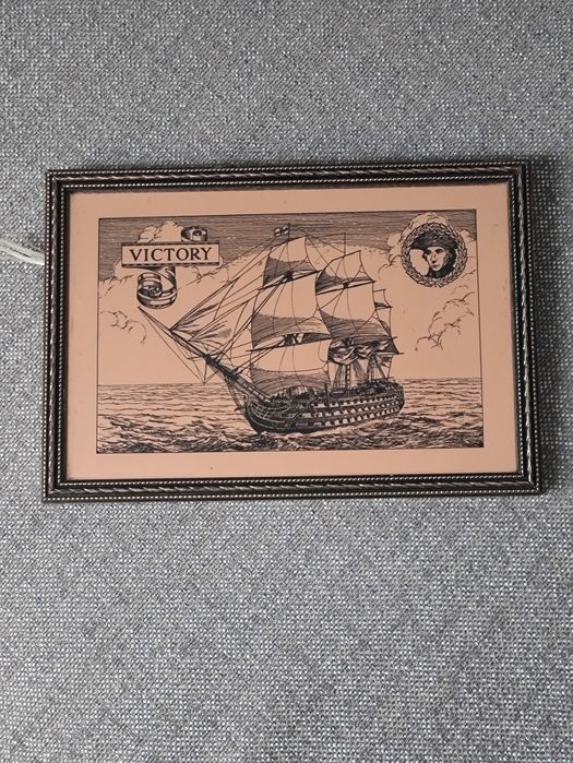 Вінтажна мідна гравюра "Перемога" Англія