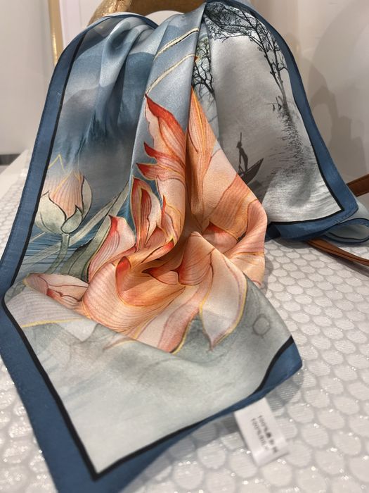 Jedwabna apaszka 100% silk