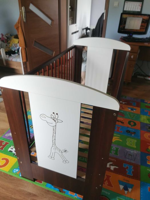 Łóżeczko z Żyrafą 120x60