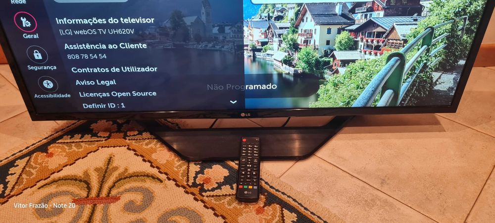 Smart TV LG, 4K, 43 polegadas