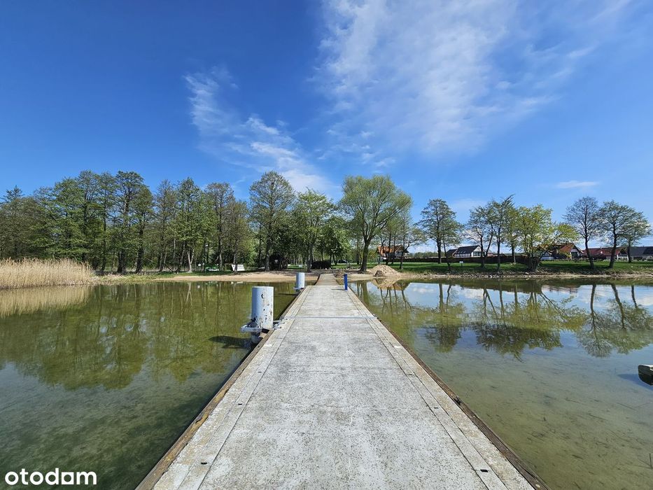 Działka na prywatnym osiedlu Dargin Mamry Harsz 30 arów 3000 m² Mazury - Widok 4