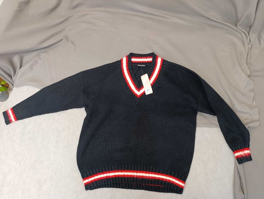 Zimowy swetr sweterek L XL 40 42