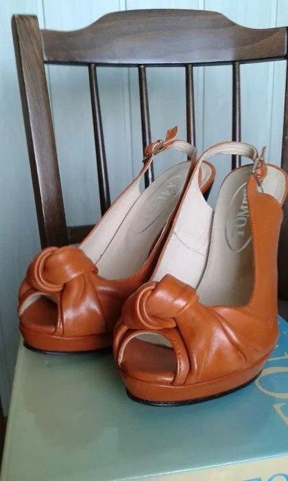 Skórzane buty rozmiar 35