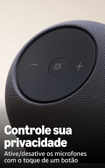 Amazon Alexa com som ambiente - Echo Dot Max (Branco, Preto e Roxo)