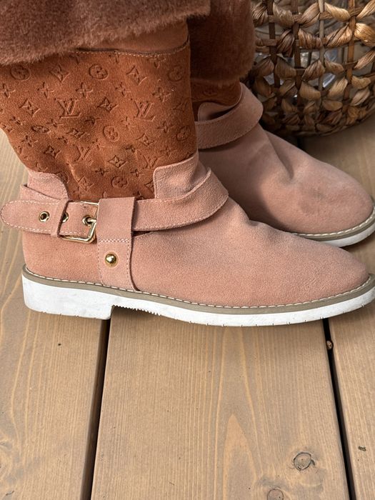 buty zimowe kozaki louis vuitton
