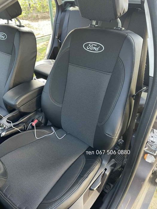 Комбіновані Чохли на сидіння Форд Фіеста/Фокус/Фьюжн/Куга/Ескейп/Монде