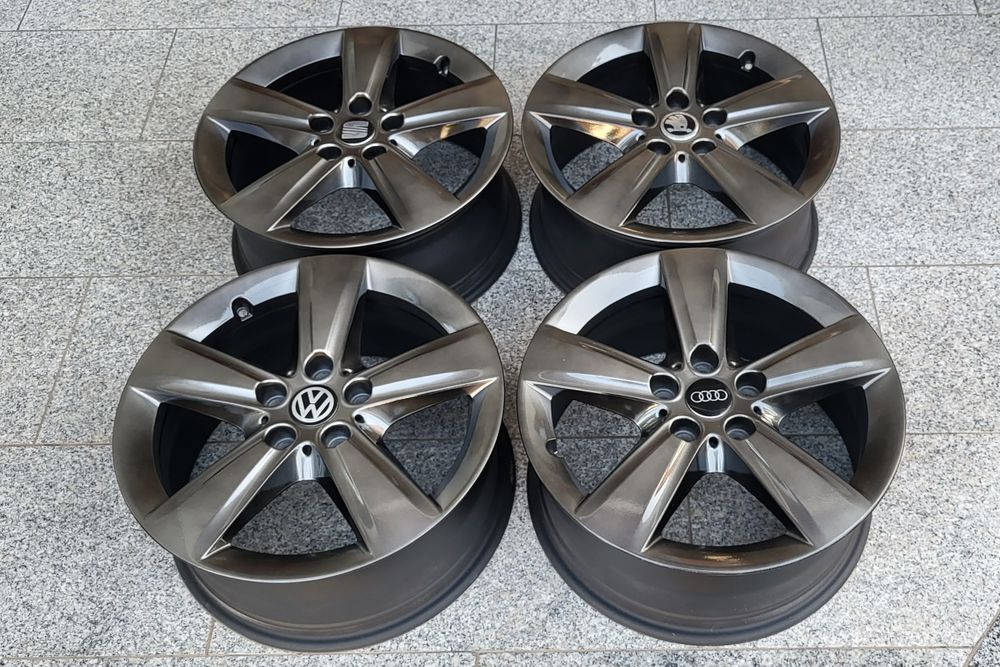 Alufelgi 17 5x112 VW touran golf Audi a3 a4 Seat leon Skoda #16