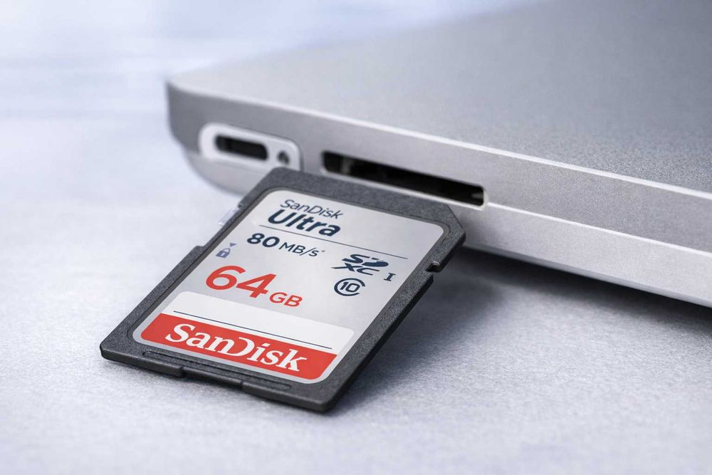 Cartão SD SanDisk Ultra 64GB – 80MB/s – Class 10