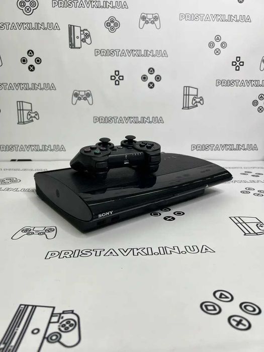 Игровая Приставка Playstation 3 PS3 Super Slim 500GB +40Игр Гарантия