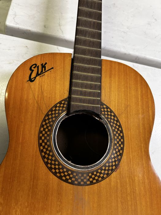 Guitarra acustica 12 cordas muito antiga