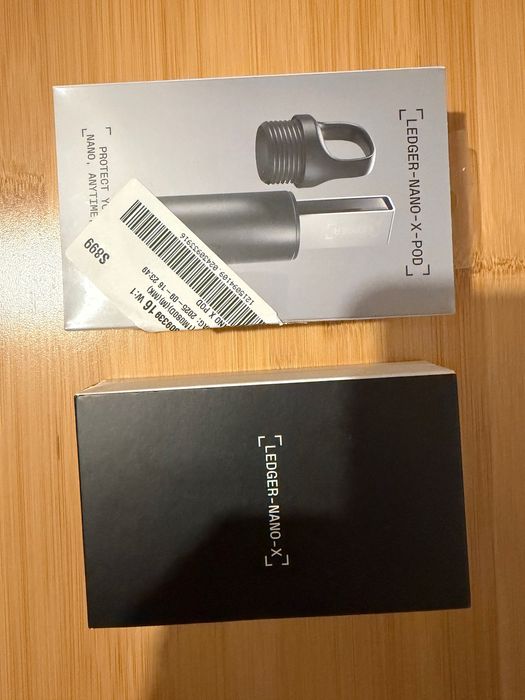 Portfel kryptowalut LEDGER Nano X Onyx Black