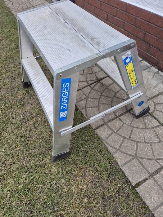 Aluminiowy podest roboczy, stopień Zarges Z500 okazja!