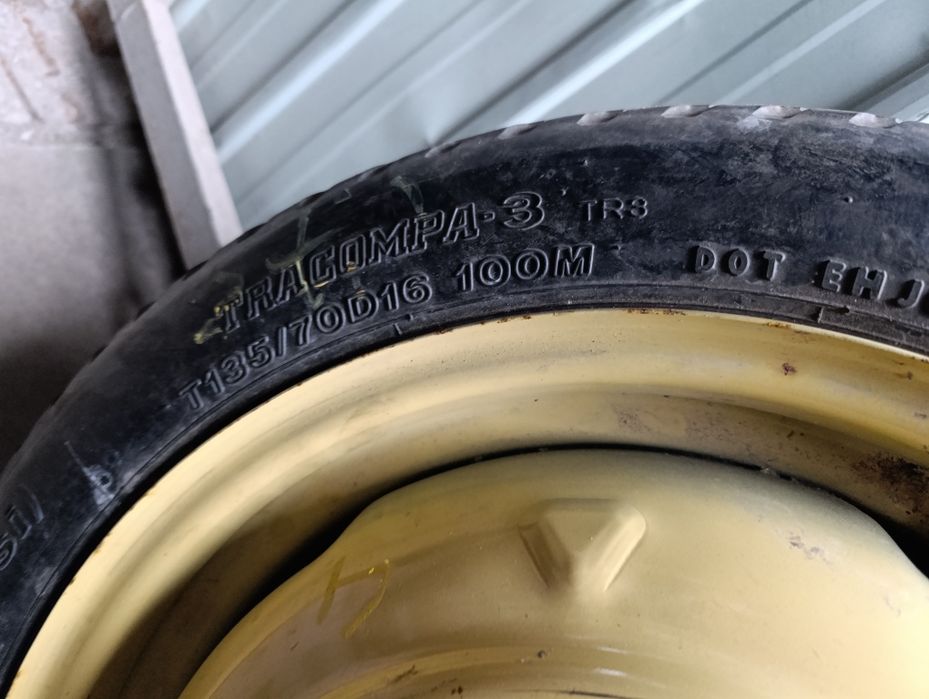 Докатка Октавія Тур/Рапід/Гольф-4/Бора; R16/5×100/DIA 57.1mm + шина 135/80