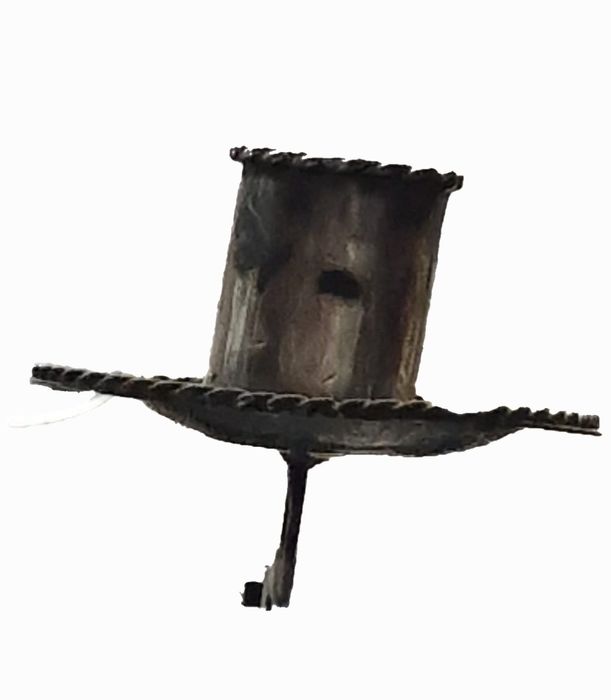 Lâmpada antiga do século XVII
prata.