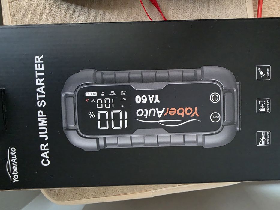 NOWE ! Najtaniej YaberAuto ya60 yaber  auto ya 60 jump starter power bank booster
