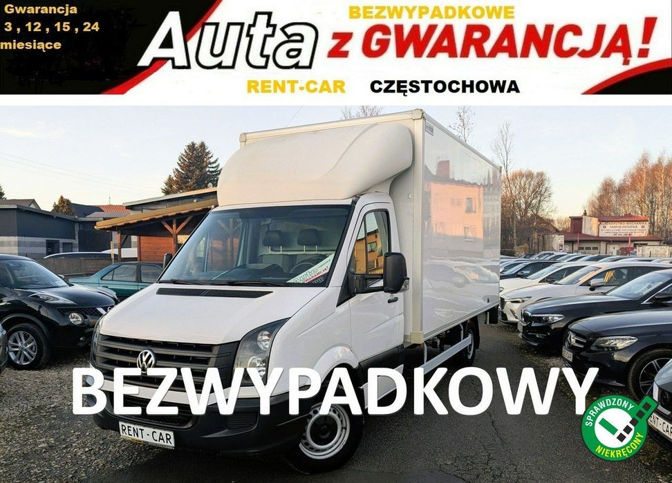 Volkswagen Crafter  2.0TDi*163PS*OPŁACONY*Bezwypadkowy*KONTENER*3-Osoby Klima*GWARANCJA 24