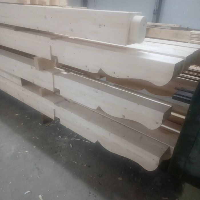 Drewno konstrukcyjne BSH KVH CNC transport HDS pomiary 3D