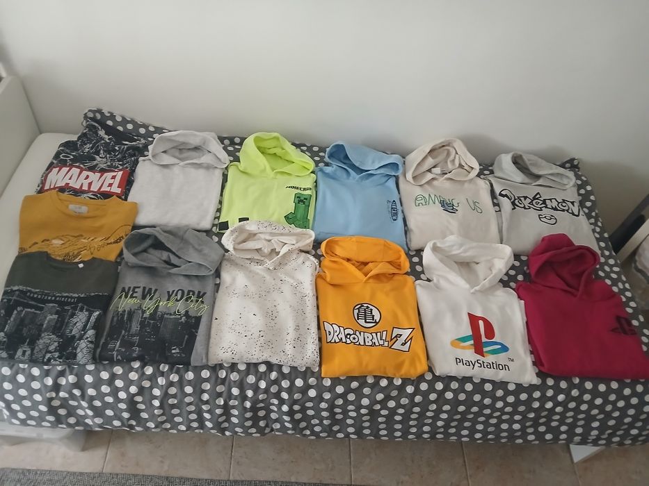 Camisolas de fato de treino 11/12 anos