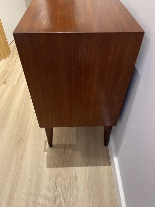 Mesinhas vintage Mogno - Resturada