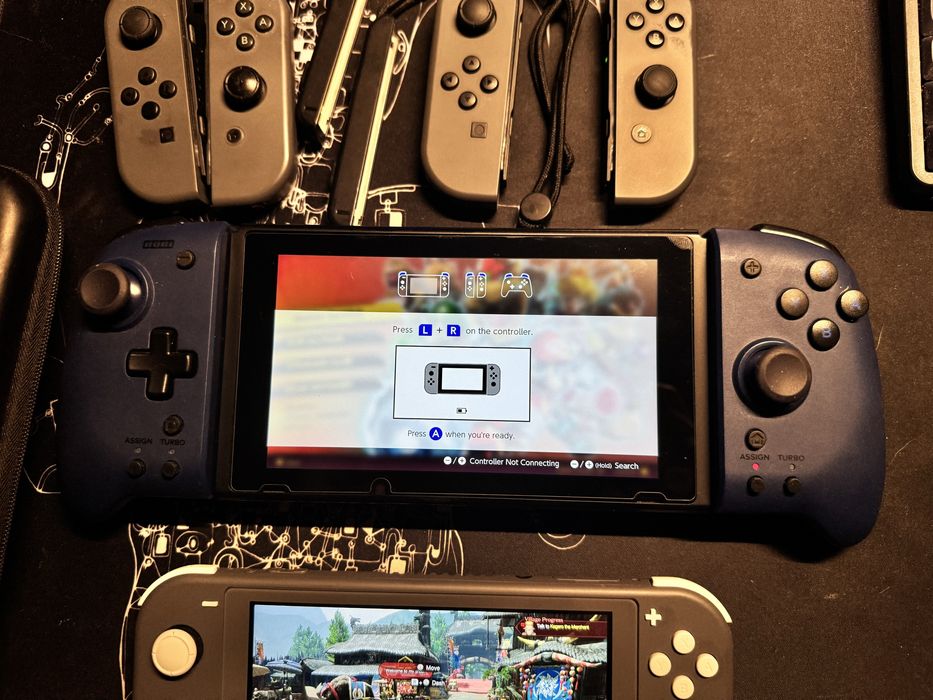 Nintendo Switch – ZESTAW (Switch v1 + Switch Lite + akcesoria i gry) | Zamienię na PS5 lub sprzedam