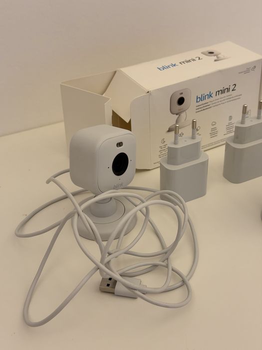 Pack 3x Câmaras Blink Mini 2 HD (Amazon) – Novas / Sem Uso