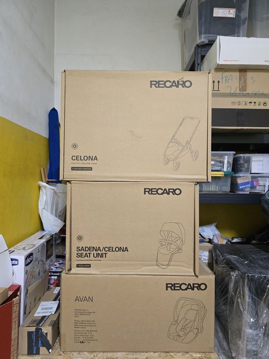 Recaro Carrinho Bebé+ Base Isofix