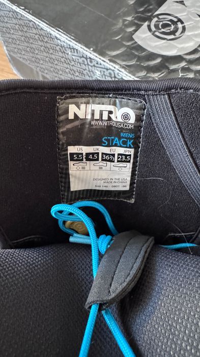 Buty snowboard NITRO 36 czarne