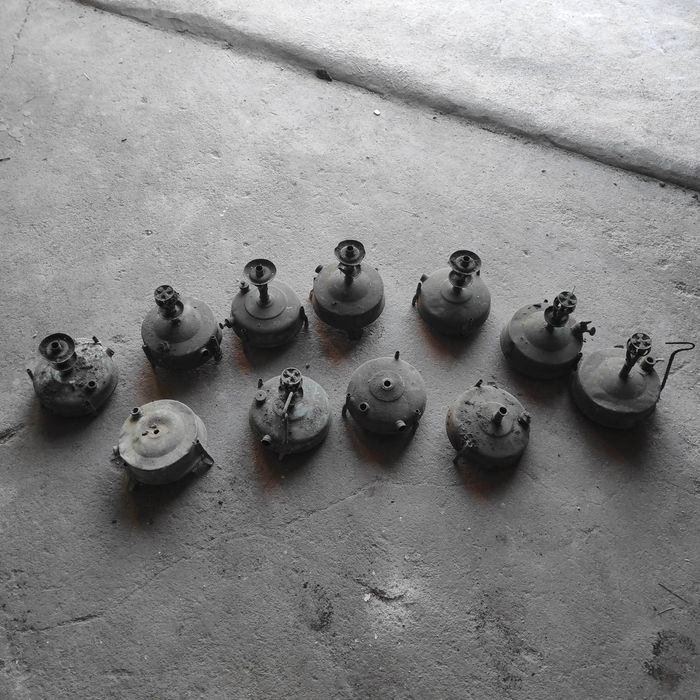 Fogareiros em latão.