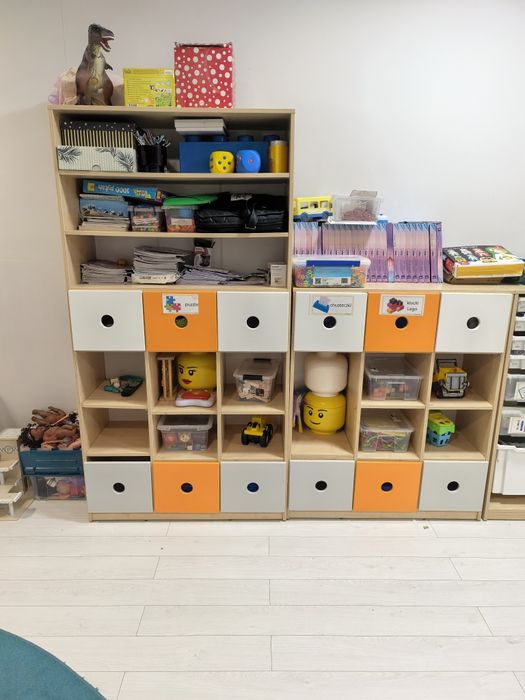 Regał meblowy duży i mały