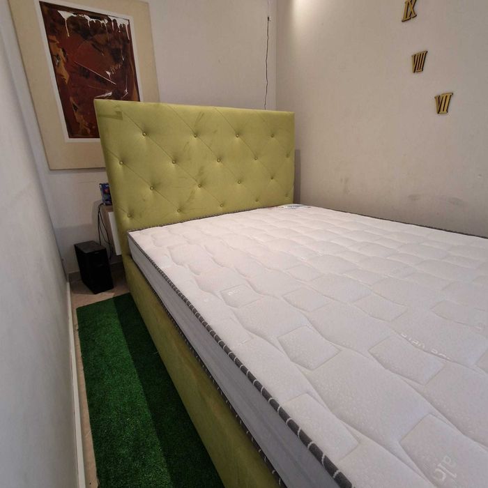 Camas de Casal Estofadas de Luxo 199€ Disp. em Várias Cores! 190x140m!