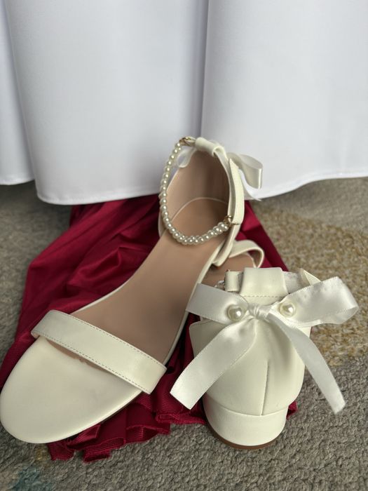 Sandaly buty komunia perelki r 38