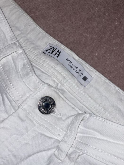 Джинси Zara білі
