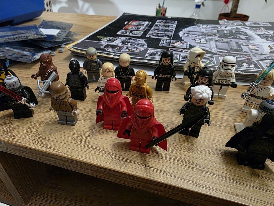 Lego 10188 Gwiazda Śmierci, figurki, zestaw led