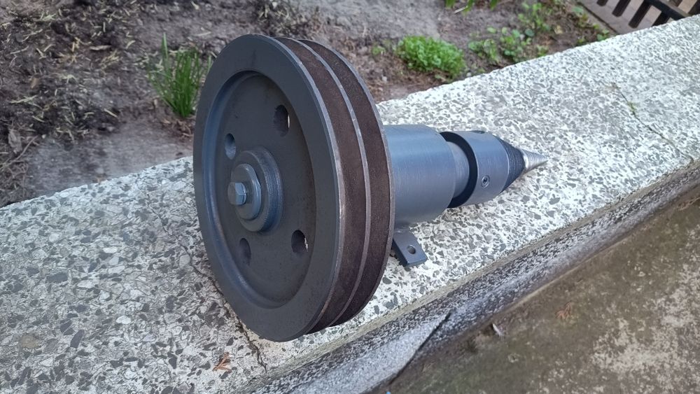 Świder łuparka wał koło pasowe