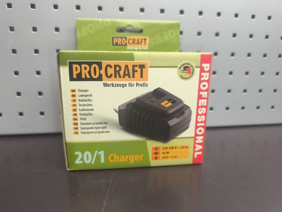 Зарядний пристрій Procraft Charger20