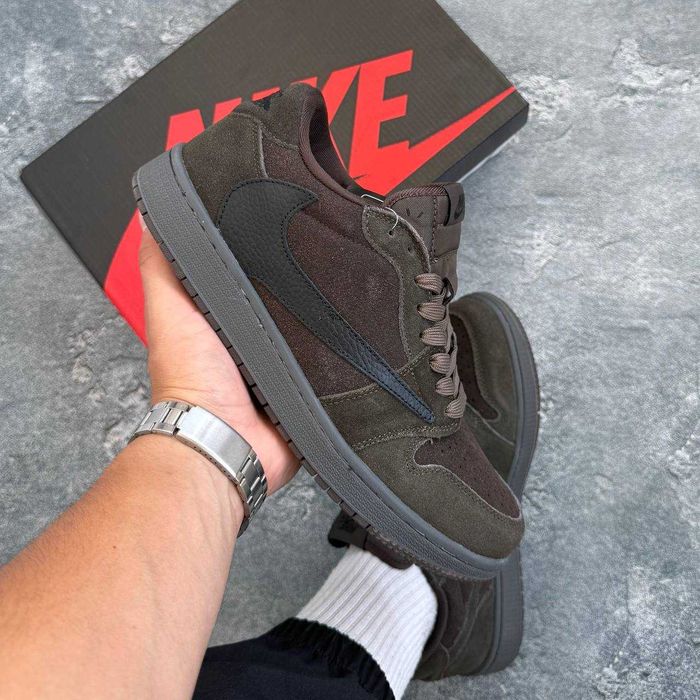 !SALE! Nike Air Jordan 1 Retro x Travis Skott Velvet/Brown 36-45