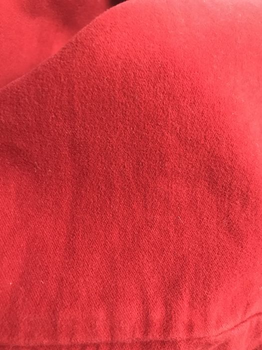 Красные флисовые штаны женские размер М