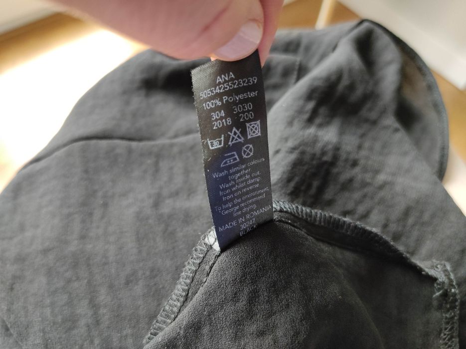 czarna bluzka damska 40 L GEORGE