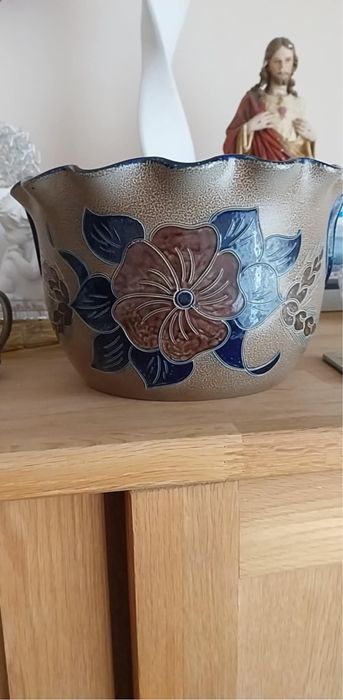 Vintage Misa/Osłonka Westerwald – Ceramika Glazurowana Solą