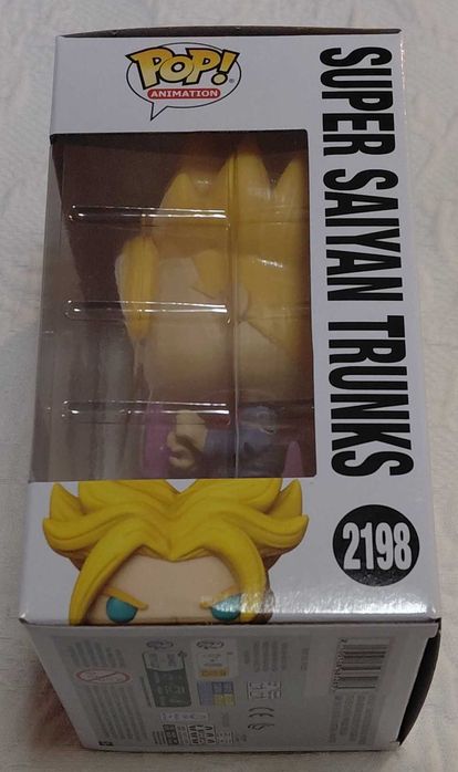 funko pop dragon ball 2198 super saiyan trunks glow chase