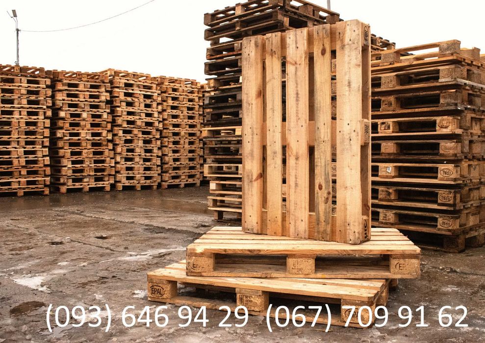Скупка  палет б/в 1200х800 з безкоштовним вивезенням в Одесі