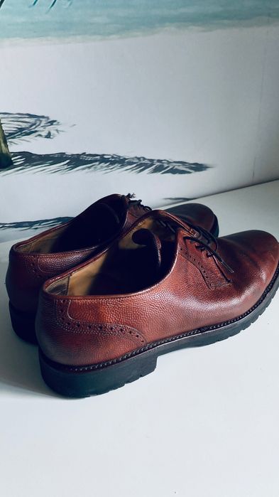 Półbuty klasyczne, oksfordy, brogsy rozmiar 44 gruba skóra.