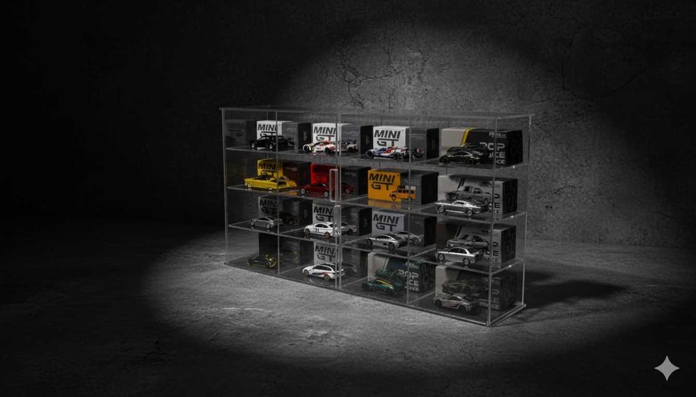 Vitrines Acrílicas 1:64